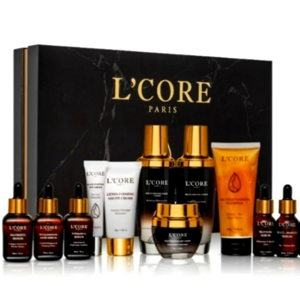 L'Core Daily Routine Skincare ExclusiveSet MSRP $4,000